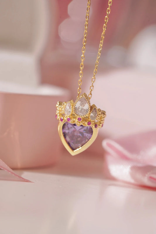 Collar Corazon Rapunzel